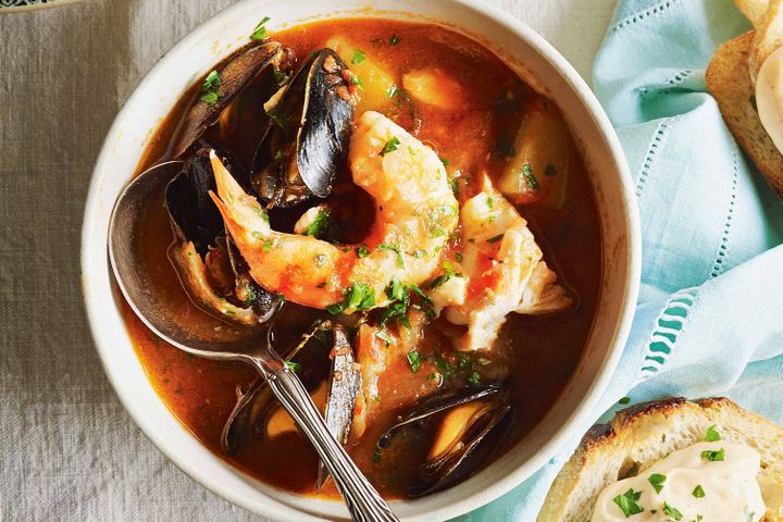 Тушеные морепродукты в французском стиле - невозможно не поделиться рецептом