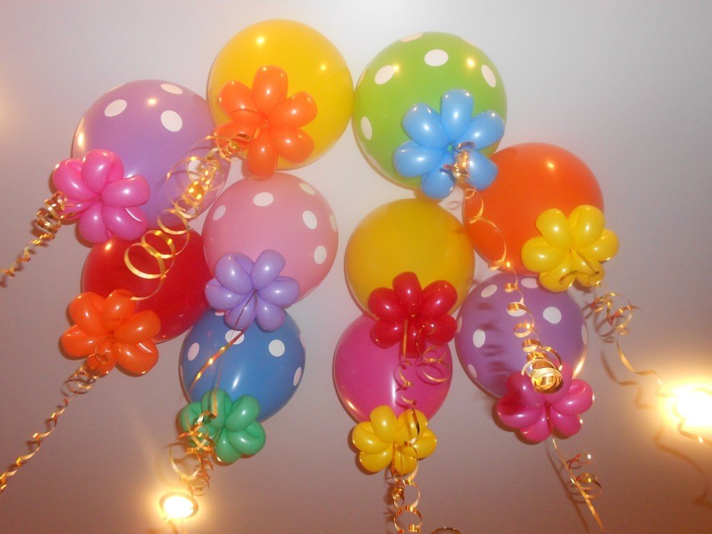 Идеи для украшения дома воздушными шарами
